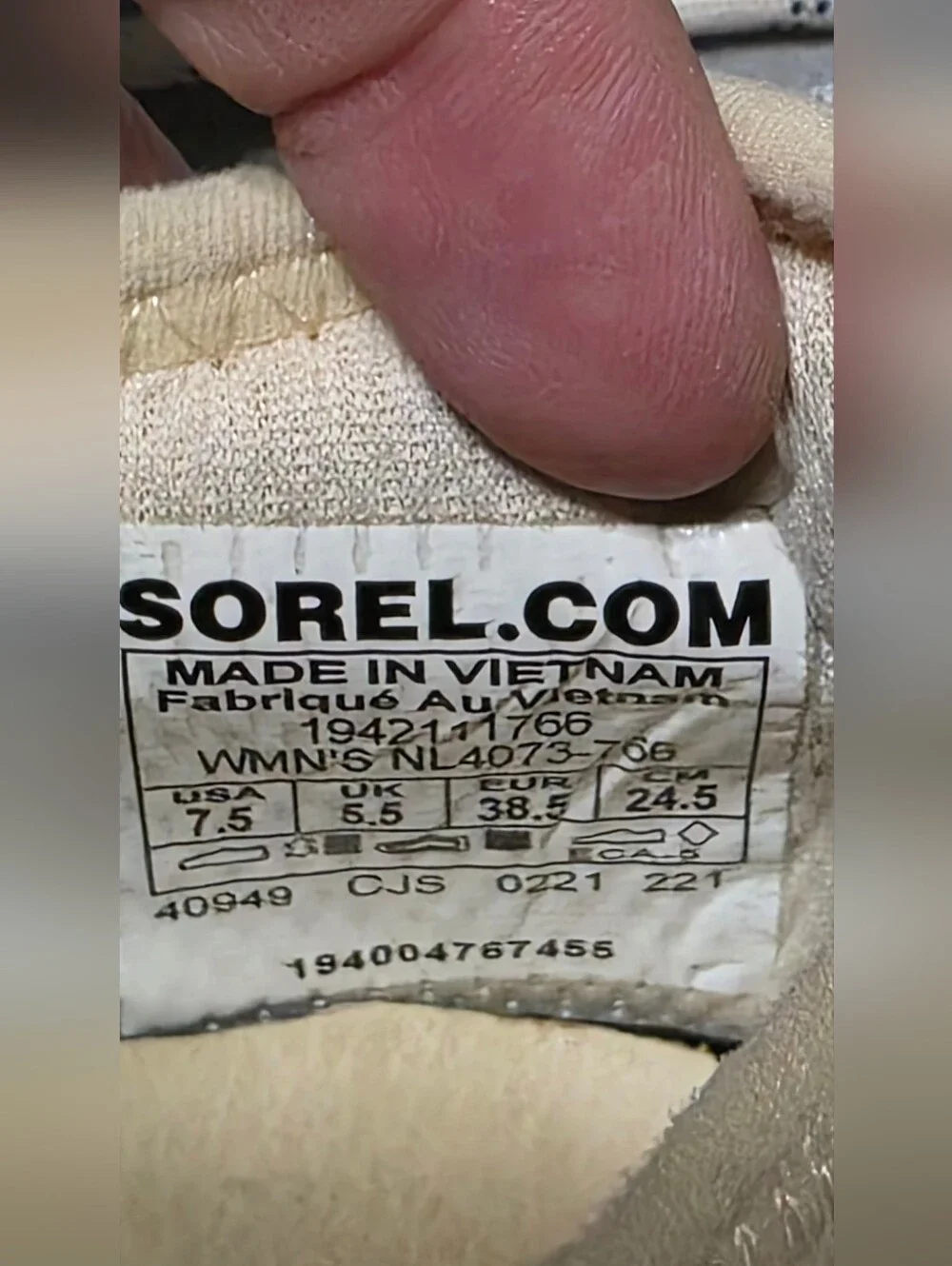 Sorel nl4073 766